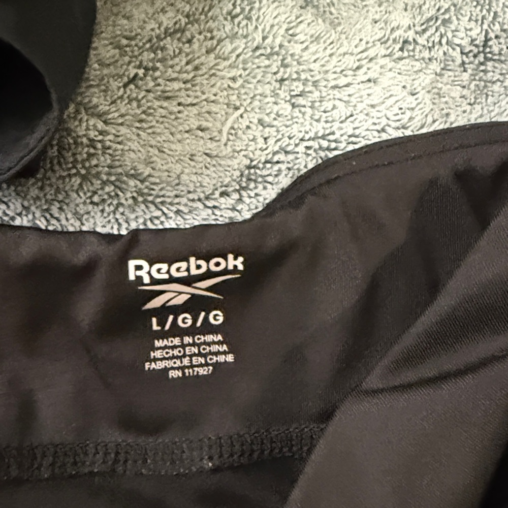 Roxy Women's Athletic Shorts - Black, Cream, and Purple - Picture 7 of 7